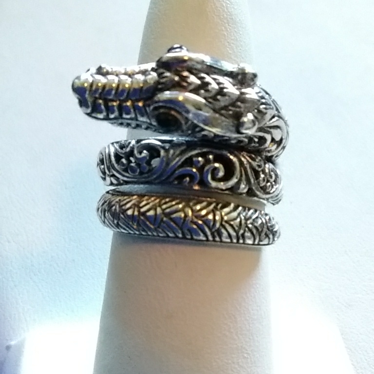 Opal Dragon Ring
